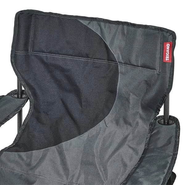 Fauteuil Camping ACIER Gris Noir 4 Fauteuil Camping ACIER Gris Noir – Image 4