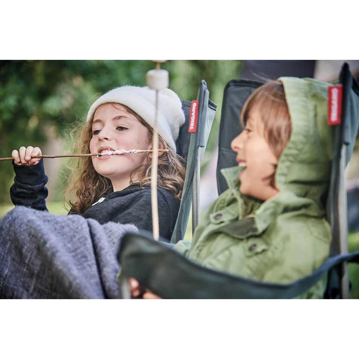 Fauteuil Camping ACIER Gris Noir 5 Fauteuil Camping ACIER Gris Noir – Image 5