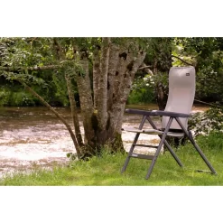 Fauteuil Camping Alu Dossier Haut SLIM Moka -Aventure Soldes product 6