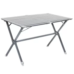 Table Camping à Clayettes Aluminium 115 Cm