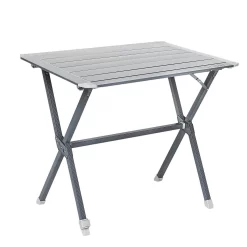 Table Camping à Clayettes Aluminium 80 Cm