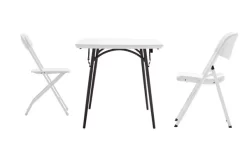 Table Polyéthylène Pliage Central 180 Cm -Aventure Soldes table polyethylene pliante 180 3