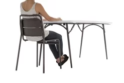 Table Polyéthylène Pliage Central 180 Cm -Aventure Soldes table polyethylene pliante 180 7