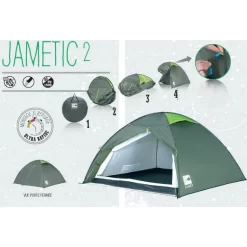 JAMETIC 2 - JAMET -Aventure Soldes tente camping jamet jametic 2 8
