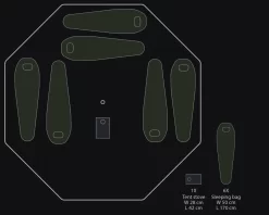 Savotta FDF 10 Tent -Aventure Soldes tente savotta fdf 10 tent 16