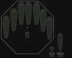 Savotta FDF 10 Tent -Aventure Soldes tente savotta fdf 10 tent 17